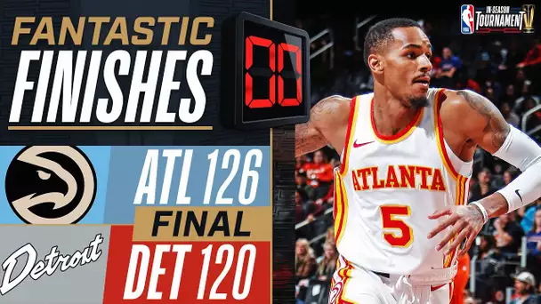 Final 3:49 WILD ENDING Hawks vs Pistons 🏆 | November 14, 2023