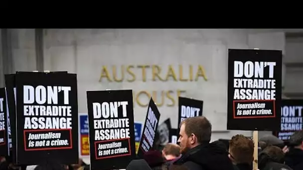 Julian Assange : des soutiens mobilisés à Londres contre la demande d'extradition des États-Unis