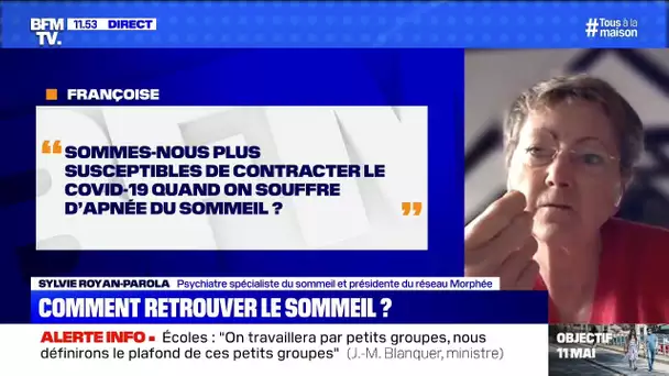 Est-on plus exposé au Covid-19 quand on souffre d'apnée du sommeil? BFMTV répond à vos questions