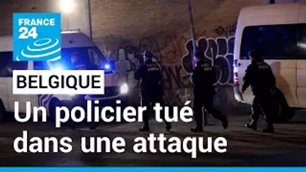 Belgique : un policier tué dans une attaque au couteau à Bruxelles • FRANCE 24