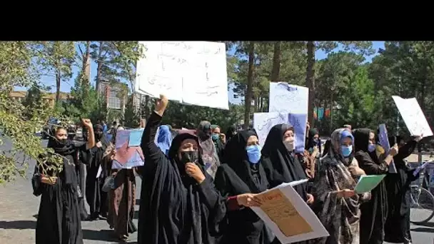 Afghanistan : les femmes réclament d'être représentées dans le futur gouvernement des talibans