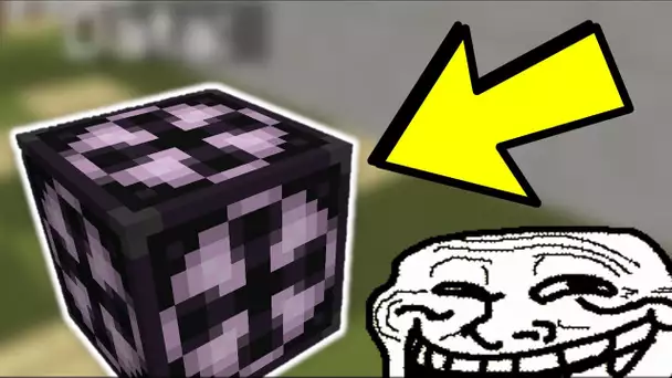 MINECRAFT 1.12 : LE BLOC SECRET INCROYABLE QUI VA REVOLUTIONNER LE TROLL ET LES PRANK !