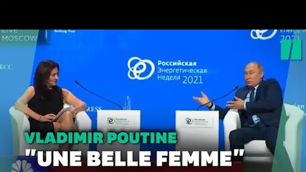 Trop "belle" pour comprendre- la remarque sexiste de Poutine à une journaliste