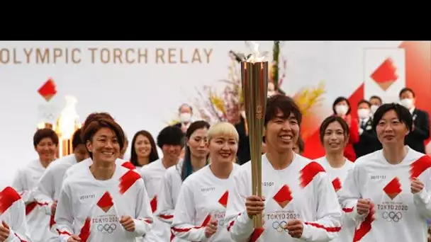 Jeux olympiques de Tokyo : le relais de la flamme olympique lancé à Fukushima