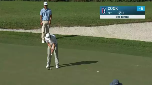 Cook et Gooch en tête à Houston