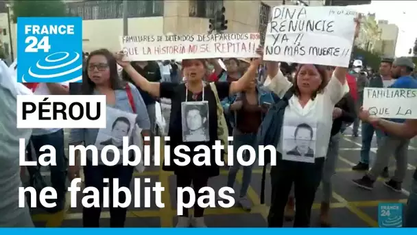 Pérou : les manifestations contre le pouvoir ne faiblissent pas • FRANCE 24