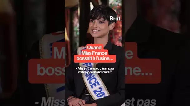 Quand Miss France bossait à l'usine…