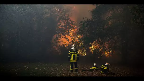 Incendie à Saumos en Gironde : nouvelles évacuations et plus de 3.600 hectares brûlés