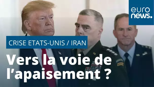 Tensions entre l'Iran et les Etats-Unis : vers une désescalade ?