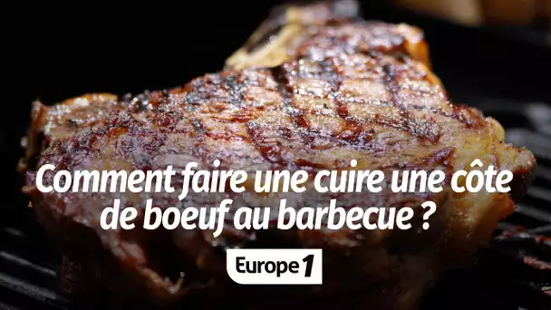 Comment faire cuire une côte de bœuf au barbecue ?