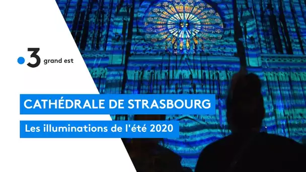 Cathédrale de Strasbourg : les illuminations de l'été 2020