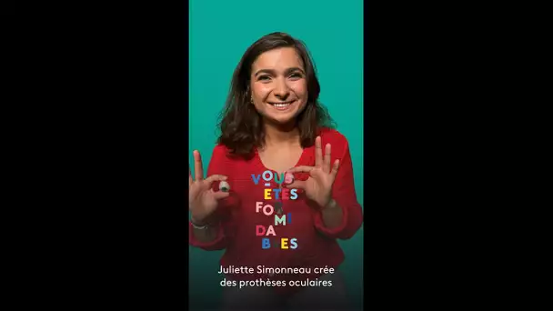 À 4 ans, Juliette perd un œil, à 27 ans, elle crée des prothèses oculaires