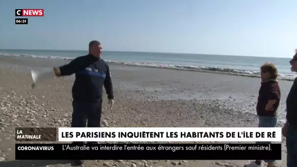 Réfugiés dans leurs maisons de campagne, les Parisiens inquiètent les habitants de l'île de Ré