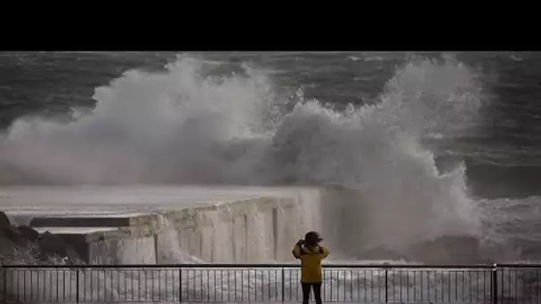 La Costa Brava fait face à la tempête Gloria