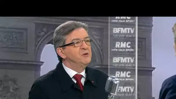 Face à Jean-Jacques Bourdin: Jean-Luc Mélenchon