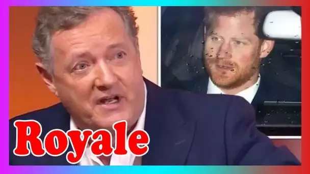 ''Désolé mon pote, ce n'est pas comme ça que ça marche'' Piers fait irruption à Harry