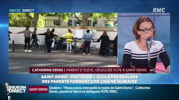 Le cri d'alarme d'une parent d’élève contre les trafics de drogue autour des écoles à Saint-Denis