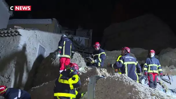 Alpes-de-Haute-Provence : Un éboulement impressionnant détruit plusieurs maisons