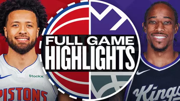 PISTONS at KINGS | FULL GAME HIGHLIGHTS | December 26, 2024