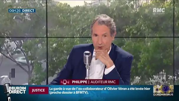 "Il ne parle pas au nom du peuple": Philippe auditeur RMC, interpelle Jean-marie Bigard