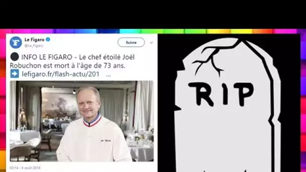 Joël Robuchon, chef cuisinier aux 32 étoiles, est mort