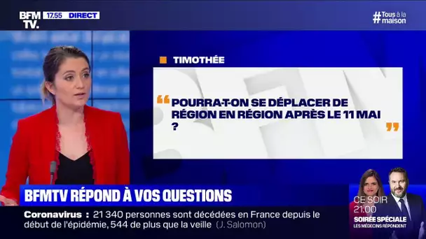 Pourra-t-on se déplacer de région en région après le 11 mai? BFMTV répond à vos questions