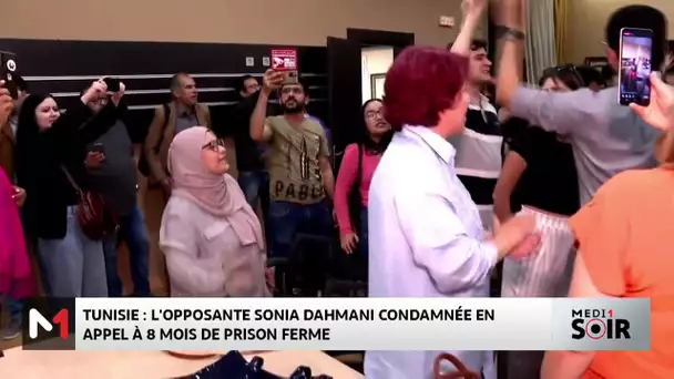 Tunisie : l'opposante Sonia Dahmani condamnée en appel à 8 mois de prison ferme