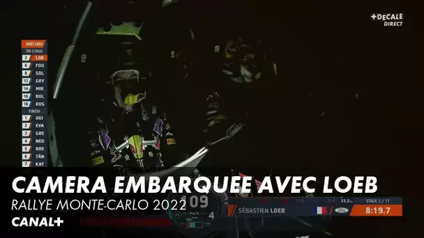 Caméra embarquée avec Loeb