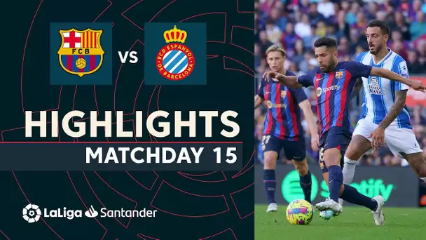 Resumen de FC Barcelona vs RCD Espanyol (1-1)