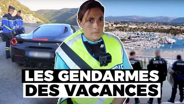 Les gendarmes de l'autoroute des vacances