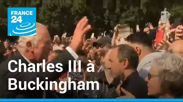 Royaume-Uni : l'arrivée de Charles III à Buckingham Palace au son de "God save the King"