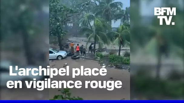 Mayotte fait face à une tempête tropicale un mois après le passage du cyclone Chido