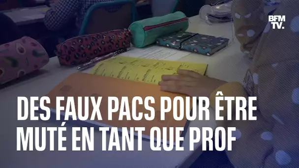 Des enseignants font de faux Pacs pour être muté dans l'académie de leur choix