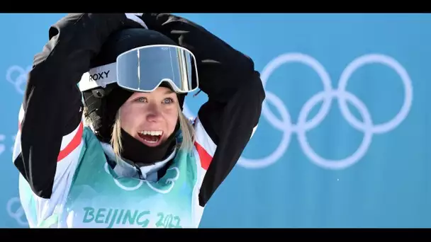 JO d'hiver : la réaction de Tess Ledeux, médaillée d'argent en ski acrobatique