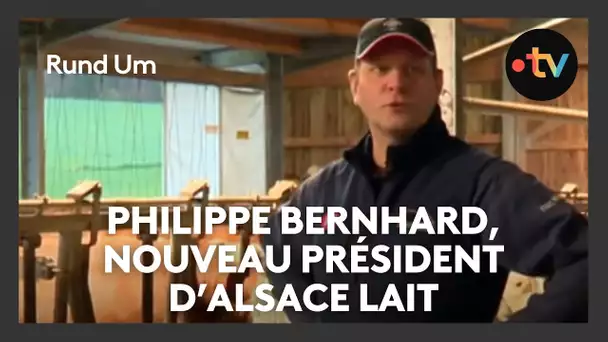 Philippe Bernhard, nouveau président de la coopérative Alsace Lait