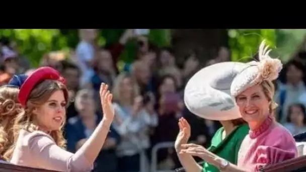 La princesse Béatrice se met en avant avec Sophie en tant que reine qui ne figure pas sur la liste o