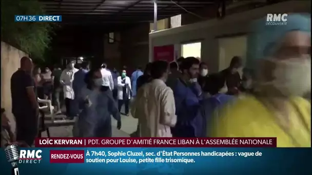 Explosions au Liban: le président du groupe d’amitié France Liban appelle à la solidarité