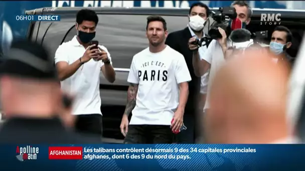 Visite médicale, signature, présentation... revivez l'arrivée de Messi à Paris