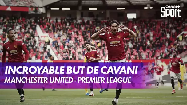 Magnifique but de Cavani qui surprend Areola - Manchester United / Fulham - Premier League