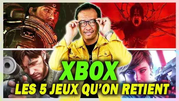 XBOX Conférence : on ne retient que 5 jeux, et pas 1 de plus