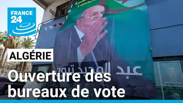 Ouverture des bureaux de vote en Algérie : victoire attendue d'Abdelmadjid Tebboune • FRANCE 24