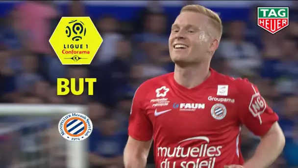 But Florent MOLLET (28') / RC Strasbourg Alsace - Montpellier Hérault SC (1-3)  (RCSA-MHSC)/ 2018-19