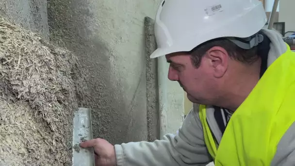 Bâtiment : des artisans se forment au béton de chanvre