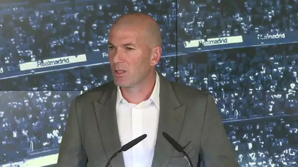 ZIDANE de retour au Real Madrid : 'J&#039;avais envie de revenir'