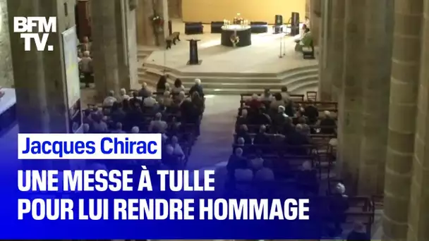 Une messe a été donnée à Tulle pour rendre hommage à Jacques Chirac ce lundi