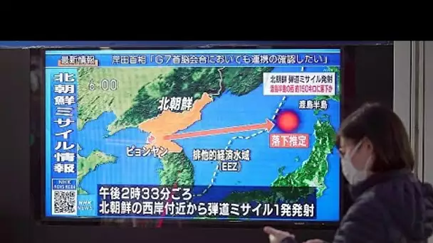 Le Japon dénonce le tir de missile nord-coréen à 150km de l'île de Hokkaido