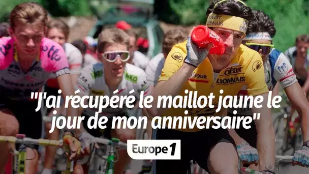 Tour de France : "J’ai récupéré le Maillot jaune le jour de mon anniversaire", se souvient Ronan …