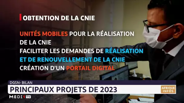 DGSN-bilan : principaux projets de 2023