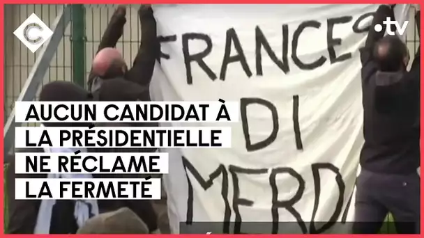 En Corse, une « Marseillaise » chantée par des CRS qui fait polémique - C à vous - 28/03/2022