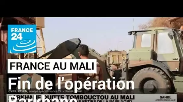 Les soldats français rétrocèdent le camp de Tombouctou à l'armée malienne • FRANCE 24